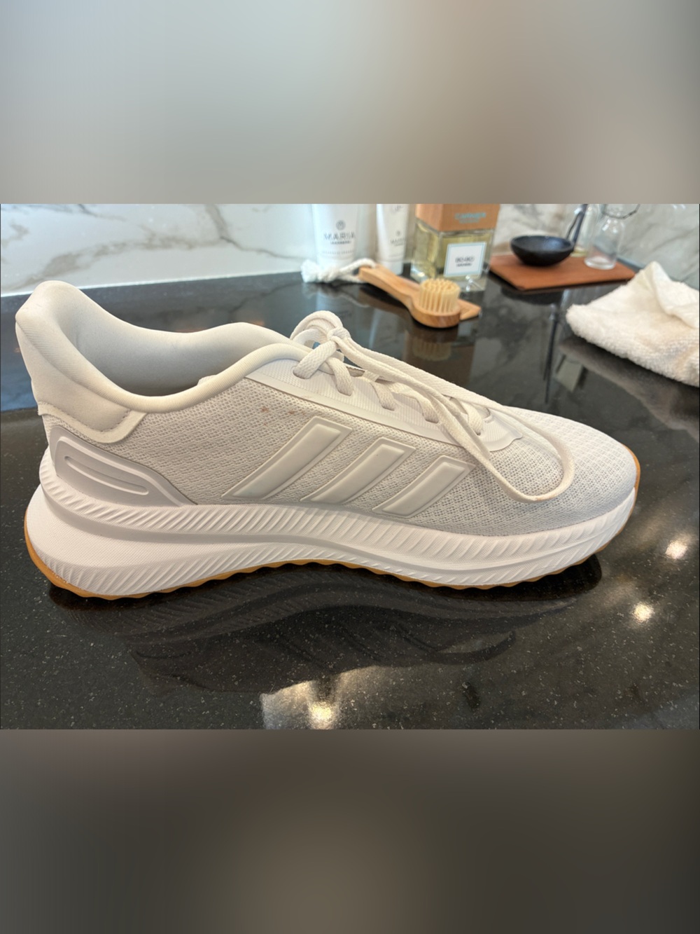 adidas Originals White Athletic Running Shoes - Picture 3 of 11